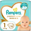 Plienky Pampers Premium Care Veľkosť 1, 72 ks Plienky Pampers Premium Care Veľkosť 1, 72 ks