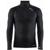 Craft Active Extreme X Zip LS triko pánské Barva: Černá, Velikost: M Craft Active Extreme X Zip LS triko pánské Barva: Černá, Velikost: M