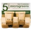 Pestovateľská sada Microgreens Tiny Greens - 5 téglikov Pestovateľská sada Microgreens Tiny Greens - 5 téglikov