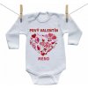 Boodyy Body s dlhým rukávom Prvý Valentín 92 (18-24 mesiacov) Boodyy Body s dlhým rukávom Prvý Valentín 92 (18-24 mesiacov)