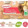Babybio Jablko s gaštanovým pyré ovocný príkrm 2 x 130 g