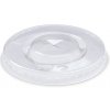 Wimex Viečko, rPET s krížovým otvorom 90mm, priehľadné Wimex Viečko, rPET s krížovým otvorom 90mm, priehľadné