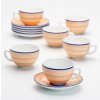 Výrobce po 1 ks Čajová sada 6x keramická šálka s podšálkou oranžová modrá KK10913 + záruka 3 roky zadarmo + záruka 3 roky zadarmo Výrobce po 1 ks Čajová sada 6x keramická šálka s podšálkou oranžová modrá KK10913 + záruka 3 roky zadarmo + záruka 3 roky zadarmo