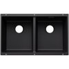 Blanco Subline 350/350-U Granitový drez bez príslušenstva (Colour Unit) pod pracovnú dosku, čierna 527826 Blanco Subline 350/350-U Granitový drez bez príslušenstva (Colour Unit) pod pracovnú dosku, čierna 527826