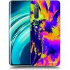 Picasee silikónový čierny obal pre Xiaomi Mi 10 - Burn Picasee silikónový čierny obal pre Xiaomi Mi 10 - Burn