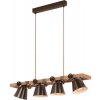 Briloner | Briloner 4406-044 - Luster na lanku TALE 4xE27/40W/230V hnedá | BL1755 Briloner | Briloner 4406-044 - Luster na lanku TALE 4xE27/40W/230V hnedá | BL1755