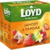 Loyd Tea pyramída jahody + vanilka 40g Loyd Tea pyramída jahody + vanilka 40g