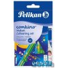 Pelikan Combino Set farbičky 12ks a maliarsky blok so zvieracími motívmi Pelikan Combino Set farbičky 12ks a maliarsky blok so zvieracími motívmi