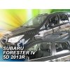 Deflektory na Subaru Forester 2013-2018 (+zadné) Deflektory na Subaru Forester 2013-2018 (+zadné)