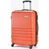 Cestovní kufr ROCK TR-0169/3-M ABS - oranžová 60 l Cestovní kufr ROCK TR-0169/3-M ABS - oranžová 60 l