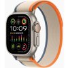 Apple Watch Ultra 2/49mm/Titan/Sport Band/Orange-Beige Trail/-S/M MRF13CS/A