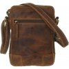GreenBurry kožená taška 1832-25 hnedá