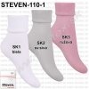 STEVEN Dámske ponožky Steven-110-1 SK1-biela 38-40(25-26) STEVEN Dámske ponožky Steven-110-1 SK1-biela 38-40(25-26)