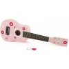 Detská gitara ružová