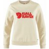 Fjällräven Fjällräven Logo Sweater W, Veľkosť M, Farba CHALK WHITE-FLAME ORANGE Fjällräven Fjällräven Logo Sweater W, Veľkosť M, Farba CHALK WHITE-FLAME ORANGE