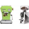 Ascaso Dream PID, Fresh Pistachio + Eureka Mignon Specialita Compatto, CR chrome Ascaso Dream PID, Fresh Pistachio + Eureka Mignon Specialita Compatto, CR chrome