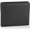 Pánska kožená peňaženka s chlopňou Bugatti Sempre medium black Pánska kožená peňaženka s chlopňou Bugatti Sempre medium black