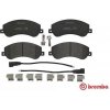 BREMBO P 24 064 Sada brzdovych platniciek kotucovej brzdy BREMBO P 24 064 Sada brzdovych platniciek kotucovej brzdy