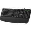 Genius KB-123, Klávesnice, drátová, USB, CZ+SK layout, Copilot klávesa, s opěrkou, černá 31300021403 Genius KB-123, Klávesnice, drátová, USB, CZ+SK layout, Copilot klávesa, s opěrkou, černá 31300021403