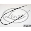 LINEX żażné lanko parkovacej brzdy 39.01.04 LINEX żażné lanko parkovacej brzdy 39.01.04