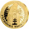 Sedembolestná Panna Mária - XXL razba zušľachtená rýdzim zlatom, Proof Sedembolestná Panna Mária - XXL razba zušľachtená rýdzim zlatom, Proof