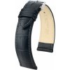 Kožený remienok Hirsch Duke M 01028150-2, čierny, telecia koža, dĺžka M, Quick Release 22 mm Kožený remienok Hirsch Duke M 01028150-2, čierny, telecia koža, dĺžka M, Quick Release 22 mm