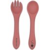 THE COTTON CLOUD SILIKÓNOVÝ SET VIDLIČKY A LYŽIČKY COTTON CLOUD WILD ROSE