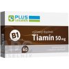 PLUS LEKÁREŇ Tiamín 50 mg (vitamín B1) tbl 1x60 ks PLUS LEKÁREŇ Tiamín 50 mg (vitamín B1) tbl 1x60 ks