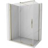 MEXEN/S - Velár sprchovací kút 160 x 100, transparent, zlatá 871-160-100-01-50 MEXEN/S - Velár sprchovací kút 160 x 100, transparent, zlatá 871-160-100-01-50