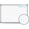 MEMOBE Magnetická tabuľa v hliníkovom ráme s potlačou - mriežky 2,5x2,5 cm (90x60 cm) MEMOBE Magnetická tabuľa v hliníkovom ráme s potlačou - mriežky 2,5x2,5 cm (90x60 cm)