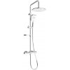 Mexen KX17 sprchový set s termostatickou batériou Kai, chrómová-biela, 771501791-02 Mexen KX17 sprchový set s termostatickou batériou Kai, chrómová-biela, 771501791-02
