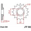 JT Reťazové koliečko JT JTF 583-15 15T, 520 JT Reťazové koliečko JT JTF 583-15 15T, 520