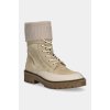 Členkové topánky Calvin Klein Jeans COMBAT MID LACE UP BOOT WL YW0YW01599 béžová EUR 39 Členkové topánky Calvin Klein Jeans COMBAT MID LACE UP BOOT WL YW0YW01599 béžová EUR 39