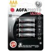 AgfaPhoto Ultra alkalická batéria 1.5V, LR03/AAA, blister 4ks AP-LR03U-4B AgfaPhoto Ultra alkalická batéria 1.5V, LR03/AAA, blister 4ks AP-LR03U-4B