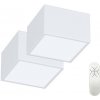 IMMAX IMMAX NEO sada 2x CANTO SMART stropné svietidlo 15x15cm 12W biele Zigbee 3.0 + DO IMMAX IMMAX NEO sada 2x CANTO SMART stropné svietidlo 15x15cm 12W biele Zigbee 3.0 + DO