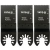 Pílový list na ponorné rezy HCS pre multifunkciu 34mm YATO YT-34685 3ks