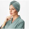 Woolee Mušelínový turban na vlasy zelená Woolee Mušelínový turban na vlasy zelená
