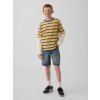 GAP Detské džínsové kraťasy 90s loose UltraSoft Modrá XS GAP Detské džínsové kraťasy 90s loose UltraSoft Modrá XS