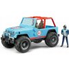 Osobný automobil Bruder Jeep Cross Country Racer modrý 1:16 Profi Osobný automobil Bruder Jeep Cross Country Racer modrý 1:16 Profi