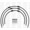 STANDARD Hadica prednej brzdy sada Venhill POWERHOSEPLUS HON-6014FB-BK (3 hadice v sade) čiernej hadice, čierne koncovky STANDARD Hadica prednej brzdy sada Venhill POWERHOSEPLUS HON-6014FB-BK (3 hadice v sade) čiernej hadice, čierne koncovky
