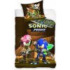 TipTrade Bavlnené obliečky 140x200 + 70x90 cm - Ježko Sonic a Amy Rose TipTrade Bavlnené obliečky 140x200 + 70x90 cm - Ježko Sonic a Amy Rose