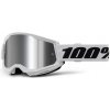 100% STRATA 2 NEW okuliare biele strieborné plexi 100% STRATA 2 NEW okuliare biele strieborné plexi