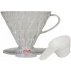 hario Dripper V60 (V60-02) číry, plastový hario Dripper V60 (V60-02) číry, plastový