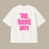 Dotyk Slov Oversized UNISEX tričko (off white/pink) - Tak bojuj, ne? LIMITED EDITION Veľkosť: XS Dotyk Slov Oversized UNISEX tričko (off white/pink) - Tak bojuj, ne? LIMITED EDITION Veľkosť: XS