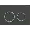 Geberit Omega20 Ovládacie tlačidlo, čierny mat/chróm 115.085.14.1 Geberit Omega20 Ovládacie tlačidlo, čierny mat/chróm 115.085.14.1