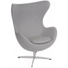 Nábytek PEGAS Křeslo Vejce popelavé 129 Premium Nábytek PEGAS Křeslo Vejce popelavé 129 Premium