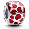 Klip PANDORA so srdiečkami 793679C01 Klip PANDORA so srdiečkami 793679C01