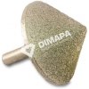 Diamantový záhlbník 30 mm, diamantová fréza v tvare ihlana Diamantový záhlbník 30 mm, diamantová fréza v tvare ihlana