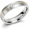Boccia Titanium Pozlátený titánový snubný prsteň s diamantmi 0130-04 60 mm Boccia Titanium Pozlátený titánový snubný prsteň s diamantmi 0130-04 60 mm