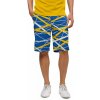 Loudmouth kraťasy Stix Blue & Gold StretchTech mix barev 36 Loudmouth kraťasy Stix Blue & Gold StretchTech mix barev 36